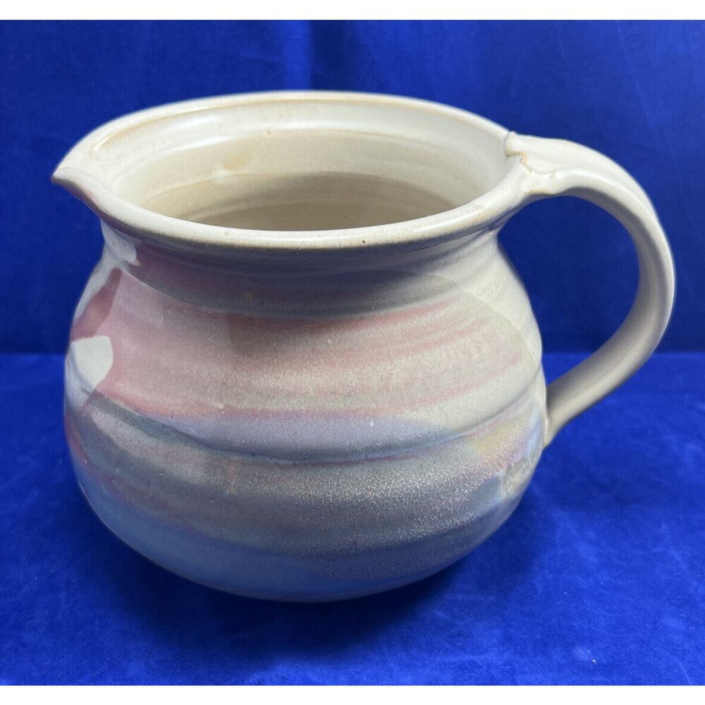 Vintage Gene Speicher‎ Indiana Studio Pottery Large Pitcher. *Pre-Owned*